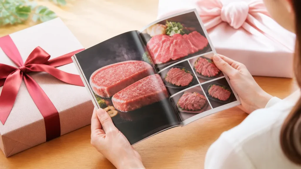カタログギフトの肉は5,500円から｜専門4社のコース価格と有効期限を数字で比較のアイキャッチ画像