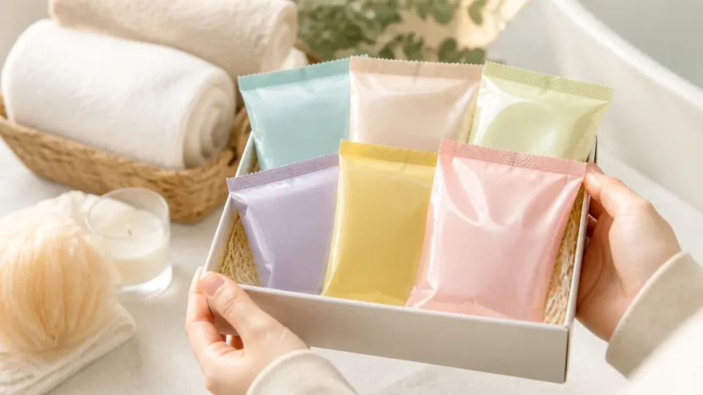 プチギフトの入浴剤は税込176〜396円が中心｜1回分で配れる定番6品を数字で比較のアイキャッチ画像