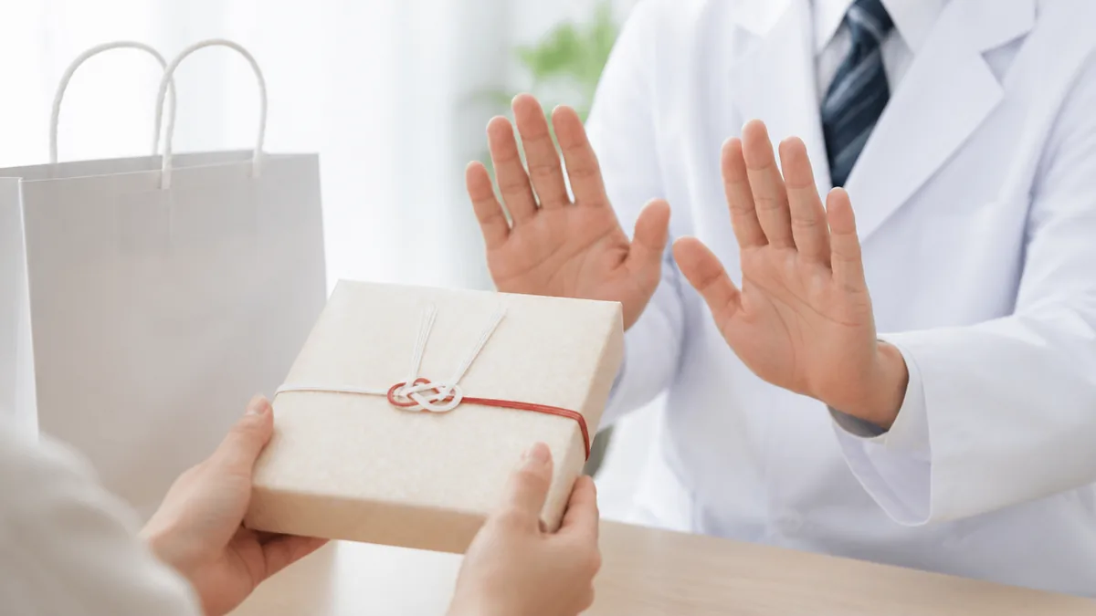 病院の先生へのお礼は「渡さない」が今の標準になっているの解説画像
