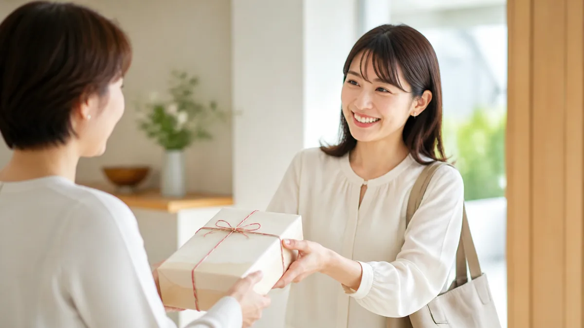 食べ物以外の手土産が活きる5つの場面の解説画像