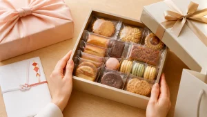 カタログギフトのお菓子は税込2,090円から｜1品選ぶ型と複数品選ぶ型を数字で比較のアイキャッチ画像