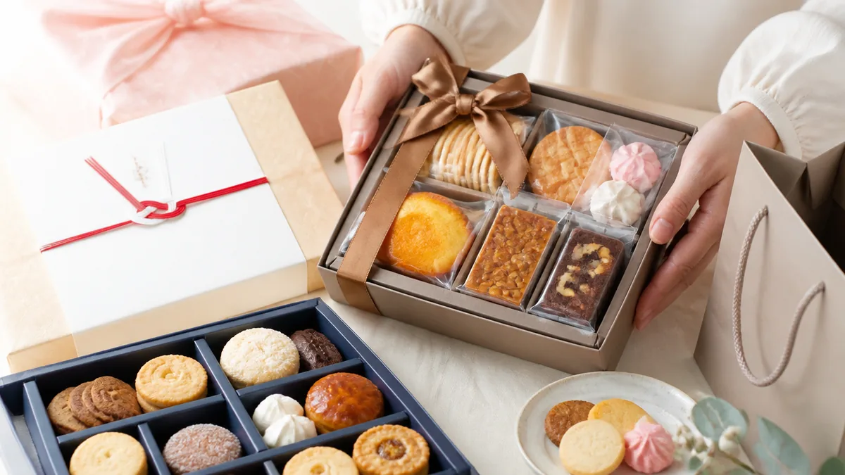 支払額で並べると、お菓子カタログの選択肢は3つの層に分かれるの解説画像