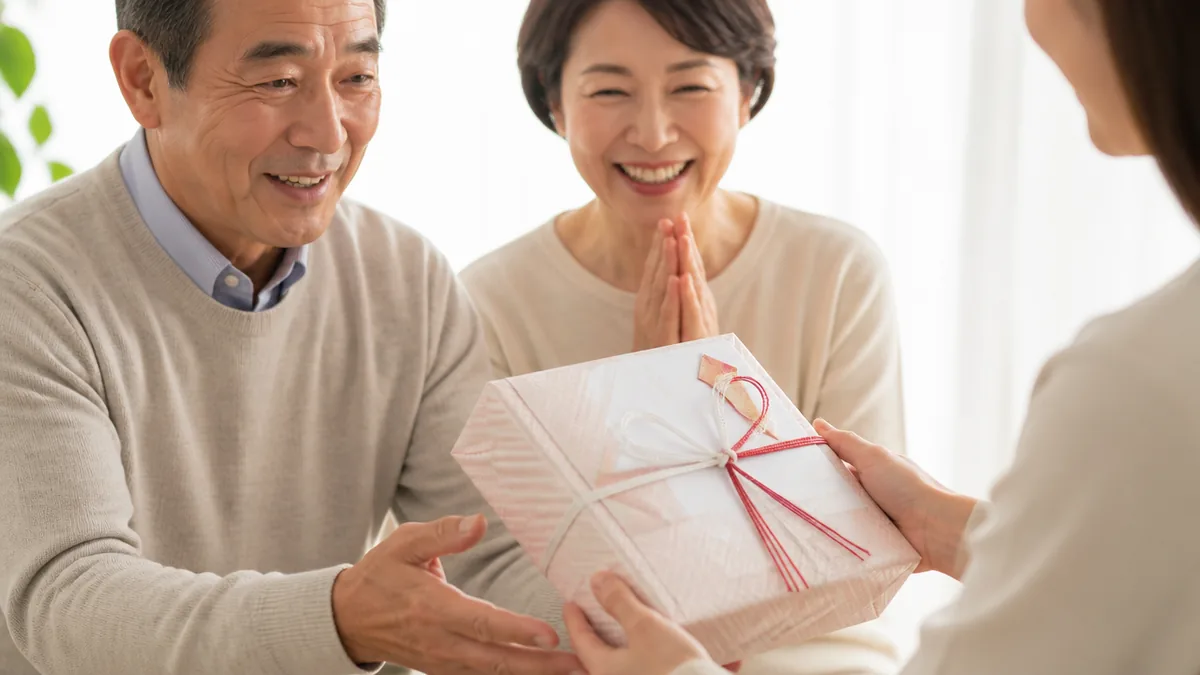 両親への記念品を贈る人は挙式の27.1%｜3,190円から選べる7ジャンルを数字で比較のアイキャッチ画像