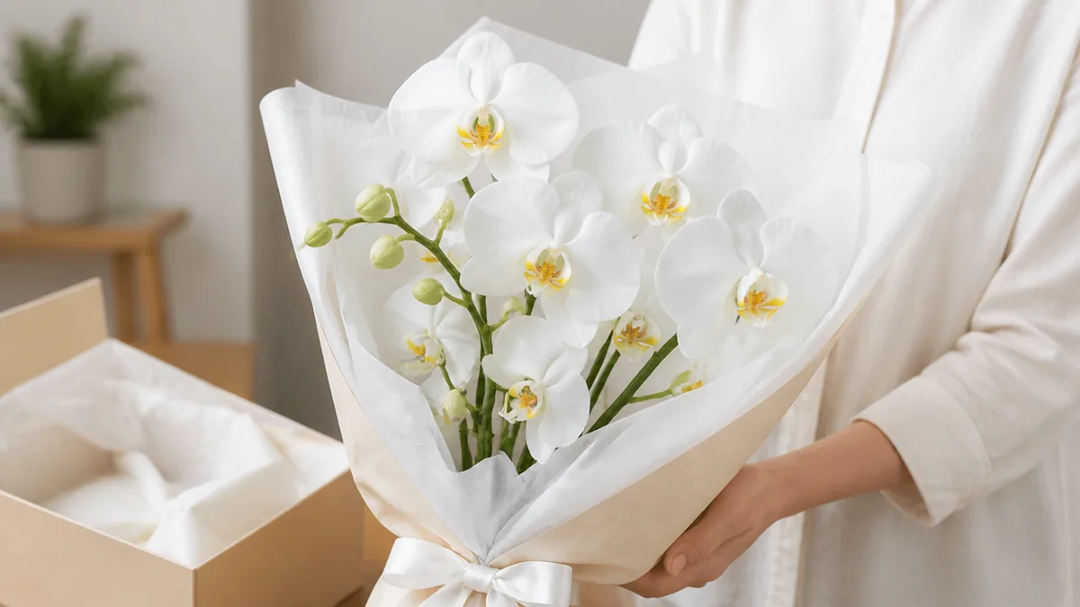 胡蝶蘭の切り花とは?鉢植えとは別物の「花だけを買う」という選択の解説画像
