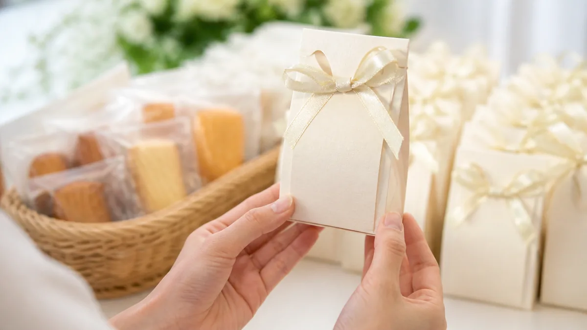結婚式のプチギフトのおすすめを選ぶ前に、押さえたい3つの数字の解説画像